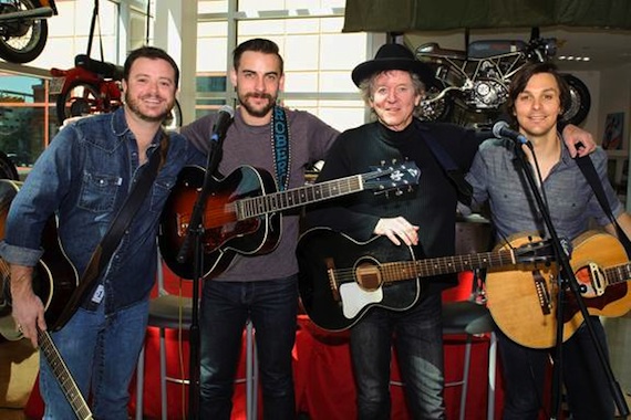 Pictured (L-R): Wade Bowen, Robert Ellis, Rodney Crowell, Charlie Worsham