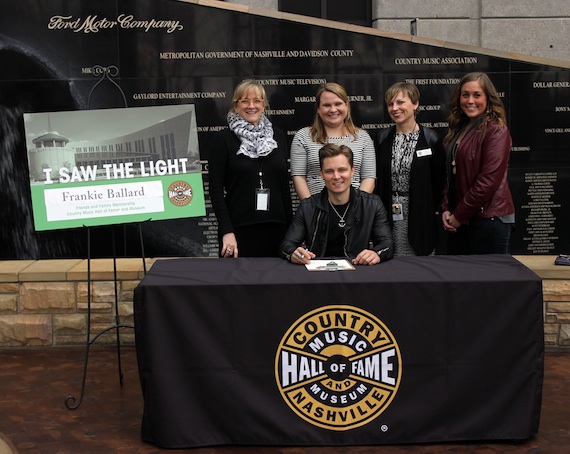 Pictured (L-R): Pamela Johnson (Vice President of Development, Country Music Hall of Fame and Museum), Rachel Weingartner (Membership Manager, Country Music Hall of Fame and Museum), Ali Tonn (Director of Education and Public Programming, Country Music Hall of Fame and Museum) and Elice Cuff (Sweet Talk Publicity) Credit: Courtesy of Country Music Hall of Fame and Museum 