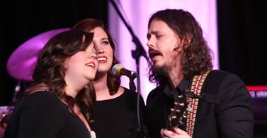 The Secret Sisters and John Paul White perform.