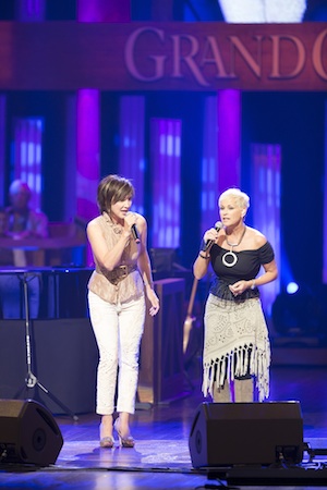 Pictured (L-R): Pam Tillis and Lorrie Morgan