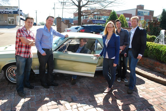 Pictured (L-R): Daniel Lee, John Allen, Drew Ramsey, Sara Johnson, Kevin Lane and Kos Weaver.  