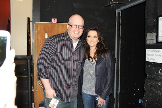 Pictured (L-R): Jesse Addy, Martina McBride