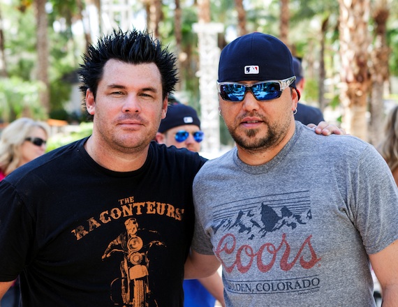 Pictured (L-R): Dee Jay Silver, Jason Aldean