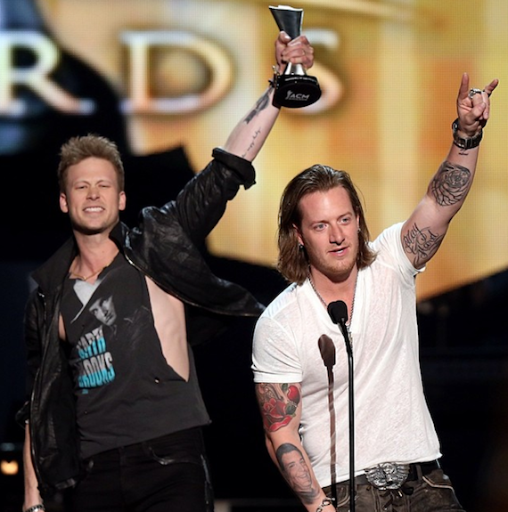 Florida Georgia Line wins Vocal Duo of the Year. Photo: ACM