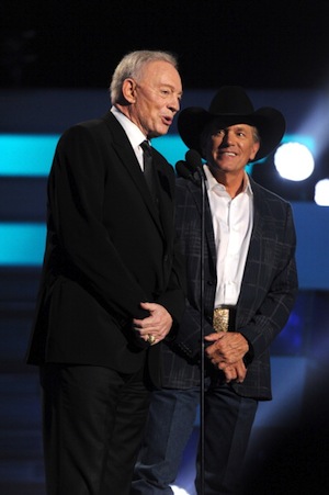 Dallas Cowboys owner Jerry Jones at the ACM Awards. Photo: ACM