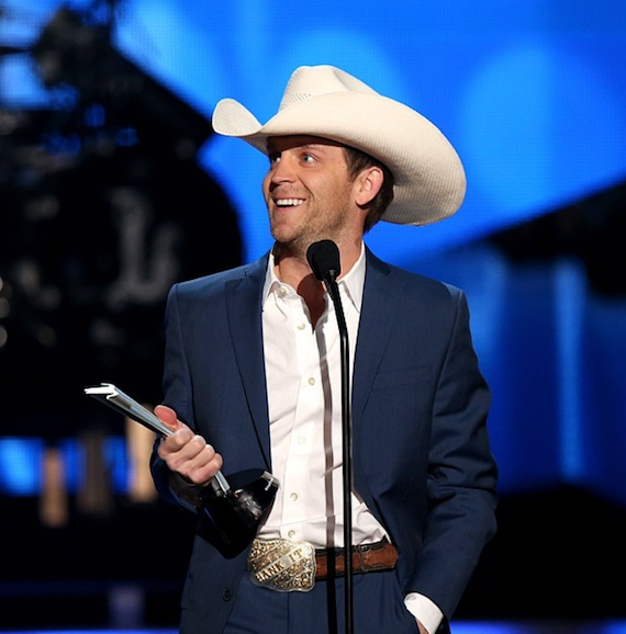 Justin Moore earns New Artist of the Year. Photo: ACM