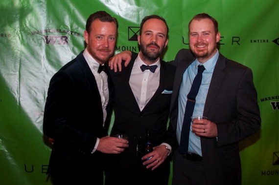 Pictured (L to R): Henry Pile, VP Sales and Marketing, Consensus Point; Jacob Jones, owner/founder Mountain;Austin Gray.