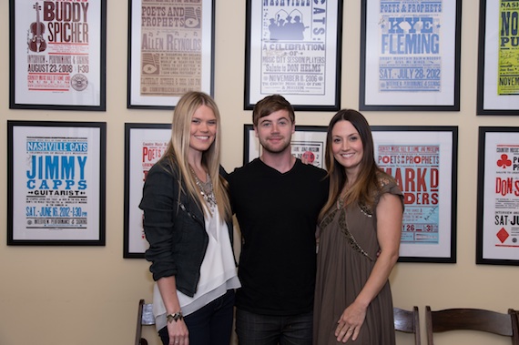 Pictured (L-R): Nicolle Galyon, Jimmy Robbins and Natalie Hemby. 