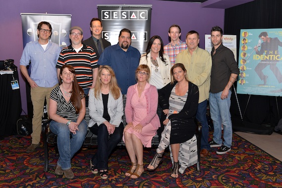 Pictured (seated, L-R): Jennifer Reeve, SESACs Amy Beth Hale, Sue Jacobs and SESACs Shannan Hatch. Standing (standing, L-R): David Rockwood, JT Griffith, Whizbangs Jim Scherer, SESACs Tim Fink, Anastasia Brown, Aaron Mercer, SESACs John Mullins and Frankie Palazzolo.Photo: Peyton Hoge  