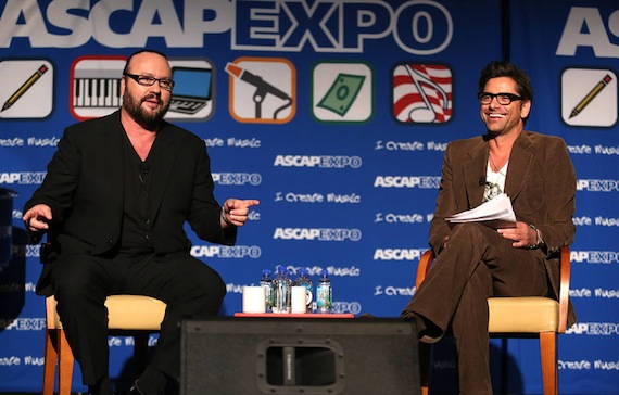 HOLLYWOOD, CA- APRIL 26: Desmond Child: Brought In for Questioning at the 2014 ASCAP EXPO at the Loews Hollywood Hotel on April 26, 2014 in Hollywood, California. (Photo by Michael Underwood/PictureGroup)