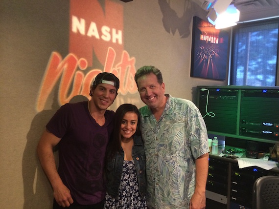 Pictured (L-R): Joshua Scott Jones, Elaina Dor Smith & Shawn Parr from Nash Nights Live 