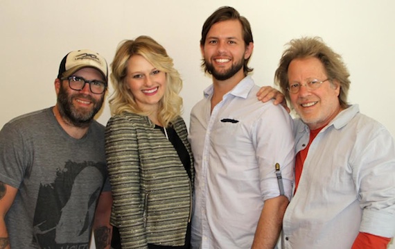 Pictured (L-R): Andrew Dorff, Beth Brinker, Jeston Cade, and Steve Dorff.