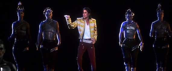 Michael Jackson hologram at the BBMA.