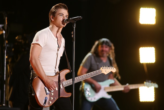 Hunter Hayes at LP Field Sunday. Photo: Moments By Moser