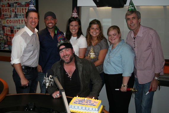 Pictured (L-R): Curb Records VP Promotion Ryan Dokke, CMT Radios Cody Alan, Curb's Annie Sandor, Curb's Savannah Blank, Curb's Samantha DePrez, Curb's Mike Rogers