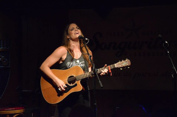 Bonnie Bishop performs at Saxon's Pub.