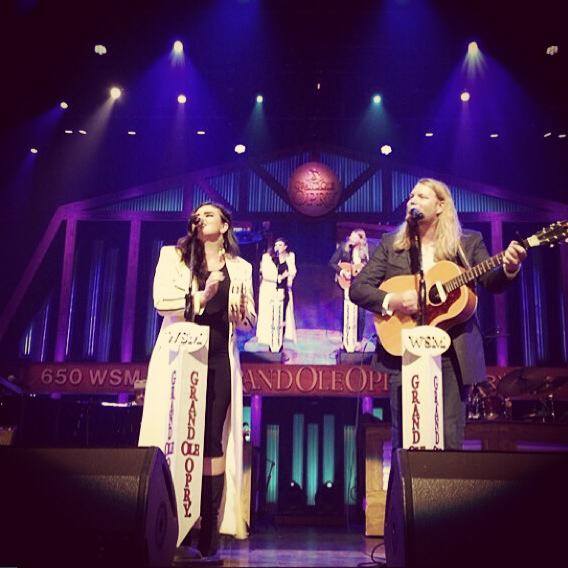 Carolina Story on the Opry.