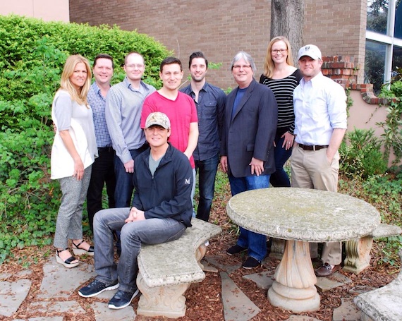 Pictured (L-R): Thomas Archer, seated; BMI's Leslie Roberts, John Allen, Noah McPike (attorney), Daniel Lee, Kevin Lane, Chris Oglesby, Sara Knabe and Kos Weaver. 