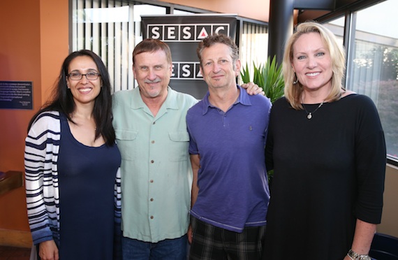 Pictured (L-R): Razor & Ties Sharon Tapper, SESACs John Mullins and Razor & Ties Craig Balsam and Lisa Johnson. Photo: Terry Wyatt