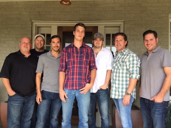 Pictured (L-R): Driskill, Mike Owens, Wooten, Brooker, Jake Gear, Chris DuBois and Freeman Wizer