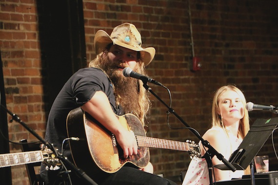 Chris Stapleton and Nicolle Galyon.