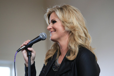 RCA Nashvilles Trisha Yearwood performing new music and hits at tonights (Aug. 19) event in Nashville. Photo: Bev Moser