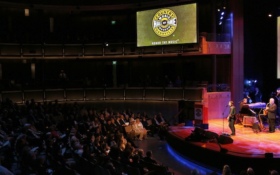 Hunter Hayes performs at the 2014 Country Music Hall of Fame Induction Ceremony – photo by Donn Jones1