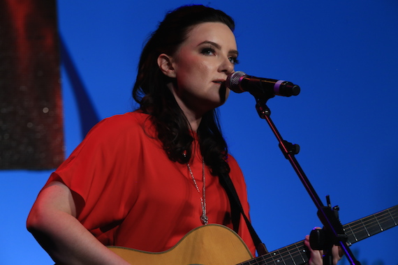 Performance by Brandy Clark. Photo: Bev Moser