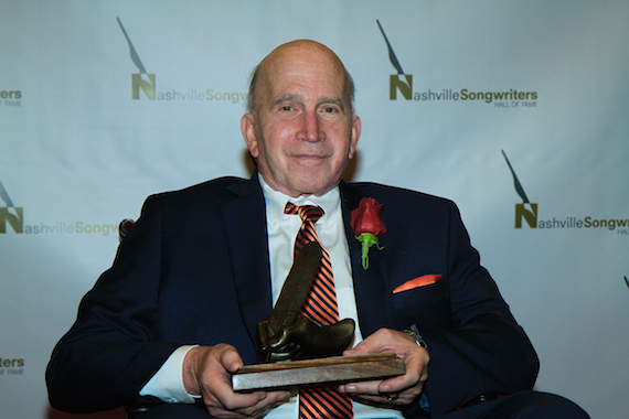 Paul Craft at the Songwriters Hall of Fame inductions. Photo: Moments by Moser