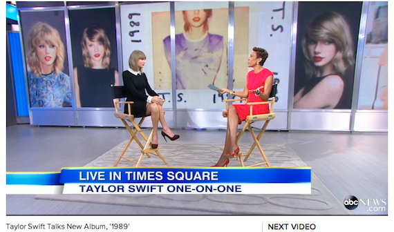 swift on GMA robin roberts