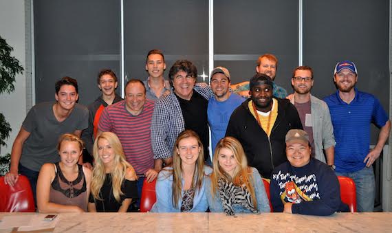 Pictured (L-R): (front row) Maggie DeLone, Rachel Savage, Noreen Prunier, Carmen Brandy, Patricia Ju, (back row) Thomas Finchum, Sam Bergeson, Vince Constantino, Brandon Ratcliff, Darrell Brown, Bobby Cool, Koty Onoabhagbe, Ryan Triggs, Kamryn Cunningham and Nick Columbia. Photo: ASCAP's Robert Filhart.