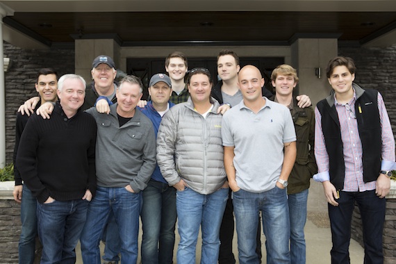 Pictured (L-R): Andrew Thoen, Dave Kelly, George Briner, Jim Weatherson, Andrew Kautz, Macklin Andrick, Chris Stacey, Kris Lamb, Alex Heddle, Garrett Hill and Stephen Brady;  Not Pictured: Erik Powell, Michael Sloane, Alex Valentine, Julian Raymond and Allan Geiger