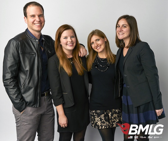 Pictured (L-R): Jake Basden, Katie Rose, Erin D. D. Burr and Charlotte Burke. Photo: Larry Busacca/Getty Images