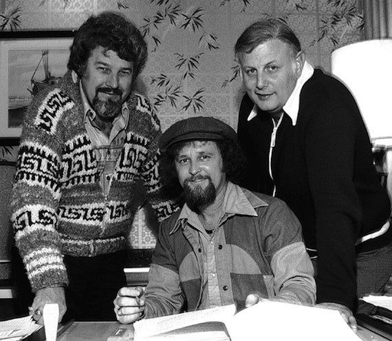 Razzy Bailey 1978 RCA w Bob Montgomery & Jerry Bradley. Photo: Alan Mayor