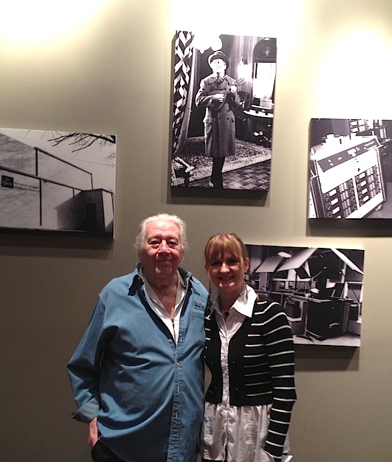 "Cowboy" Jack Clement and Sound Emporium studio manager Juanita Copeland.