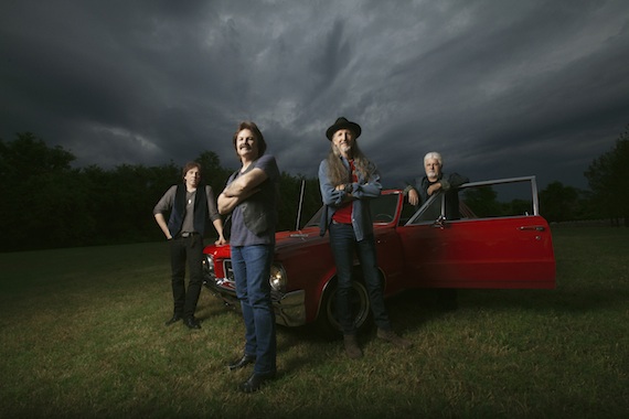 Pictured (L-R): John McFee, Tom Johnston, Patrick Simmons, and Michael McDonald of The Doobie Brothers Pictured (L-R): John McFee, Tom Johnston, Patrick Simmons, and Michael McDonald of The Doobie Brothers