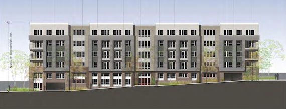 Rendering of the proposed development on 16th Ave. S.