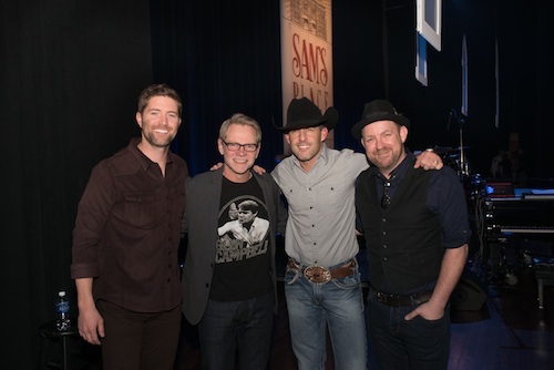 Pictured (L-R): Josh Turner, Steven Curtis Chapman, Aaron Watson, and ??