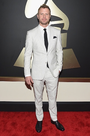 Dierks Bentley on the Grammys red carpet. Photo: Grammy.com