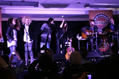 Pictured (L-R): Lori McKenna, Liz Rose, Kimberly 