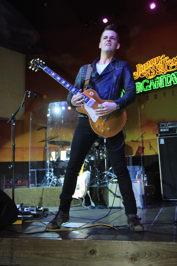 Chase Bryant performs during the 2015 MusicRow CountryBreakout Awards