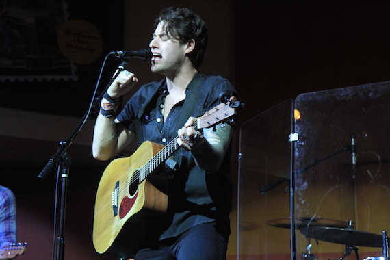 Austin Webb performs at the 2015 MusicRow CountryBreakout Awards. Photo Bev Moser/Moments By Moser