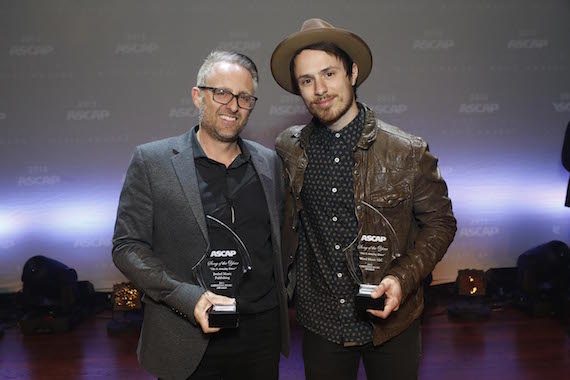 Bethel Musics Joel Taylor and Josh Farro, writer of Song of the Year, This Is Amazing Grace." 