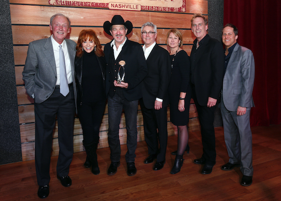 Kix Brooks is honored at City Winery by the Country Music Association.