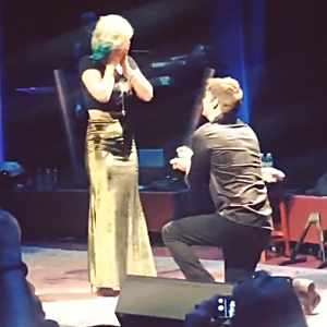 Maggie Rose proposed to by Austin Marshall. Photo: Facebook