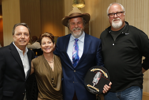 Pictured (L-R): BMIs Jody Williams, Kathleen Keen, Robert Earl Keen, Dualtones Scott Robinson