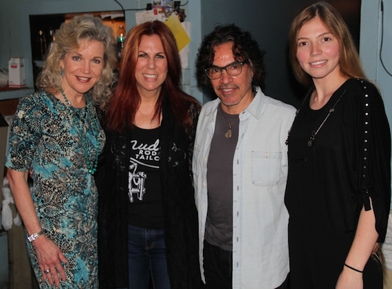 Pictured (L-R): Regions Bank Sr. VP Lisa Harless, Victoria Shaw, John Oates and Tosha Hill. Photo: Bev Moser