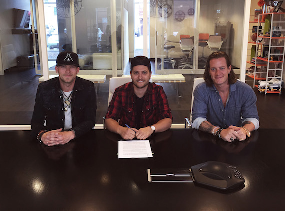 Pictured (L - R): Brian Kelley, Jordan Schmidt, and Tyler Hubbard Photo: Courtesy of Tree Vibez Music