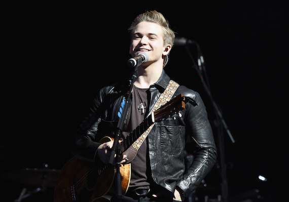 Hunter Hayes performs. Photo: Getty Images