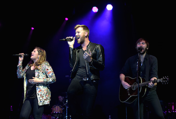 Lady Antebellum performs. Photo: Getty Images